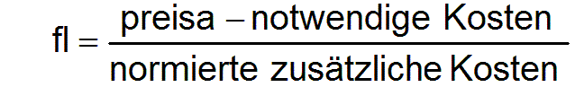Hier sollte jetzt Formel fl erscheinen!